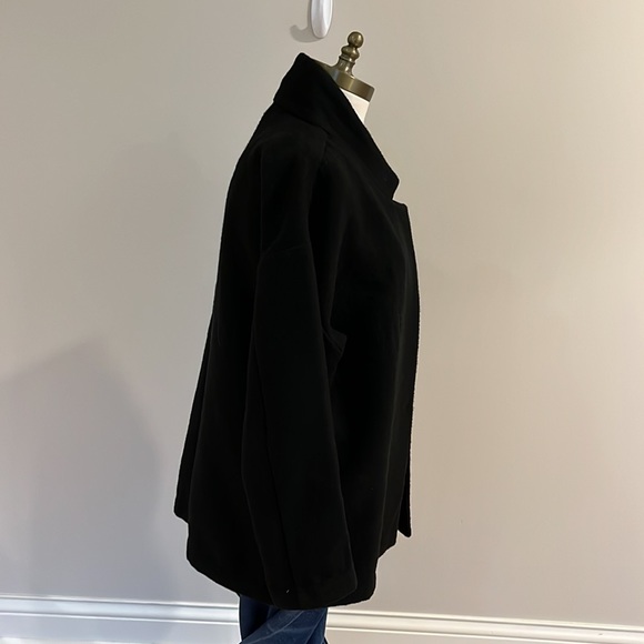 - Old navy black wool blend relaxed blazer / jacket size S - Picture 4 of 8